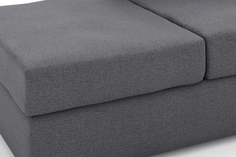 Alnaryd 2-3-sits Bäddsoffa med Fällbart Armstöd - Grå - Möbler - Soffa - Bäddsoffa