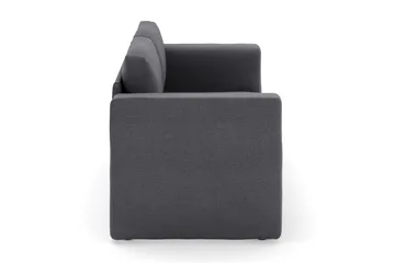 Alnaryd 2-3-sits Bäddsoffa med Fällbart Armstöd - Grå - Möbler - Soffa - Bäddsoffa