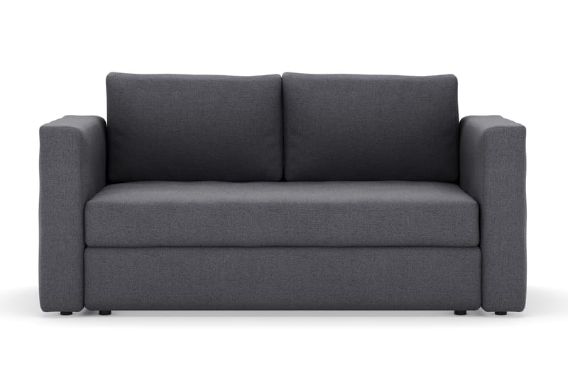 Alnaryd 2-3-sits Soffa med Fällbart Armstöd, Grå