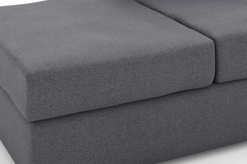 Alnaryd 2-3-sits Soffa med Fällbart Armstöd - Grå - Möbler - Soffa - 2 sits soffa