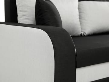 Alvared 3-sits Vänstervänd L-formad Divansoffa med Förvaring i Bouclé - Offwhite - Möbler - Soffa - Divansoffor & schäslongsoffa