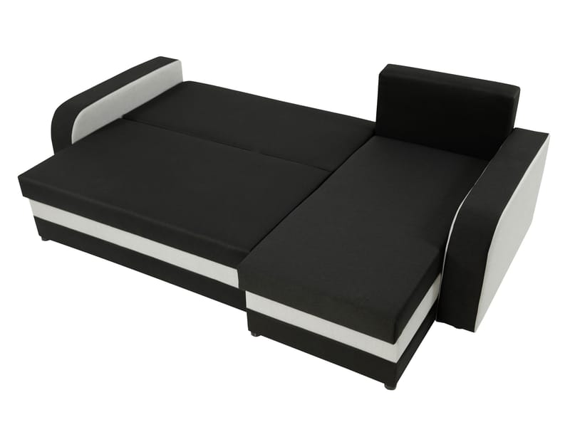 Alvared 3-sits Vänstervänd L-formad Divansoffa med Förvaring i Bouclé - Offwhite - Möbler - Soffa - Divansoffor & schäslongsoffa