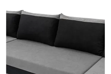 Alvared Soffa Dubbeldivan 4-sits - Ljusgrå/Grå - Möbler - Soffa - Bäddsoffa