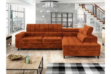 Amshyttan Bäddsoffa m. Schäslong 3-sits