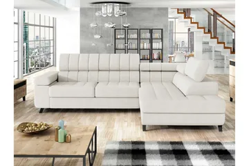 Amshyttan Bäddsoffa m. Schäslong 3-sits