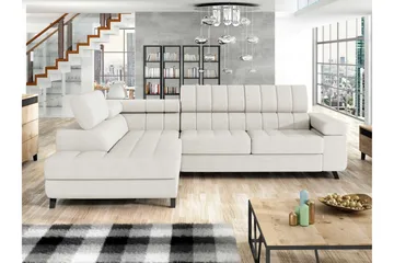 Amshyttan Bäddsoffa m. Schäslong 3-sits