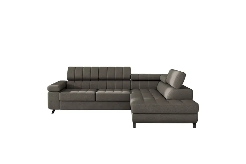 Amshyttan Soffa med Schäslong 3-sits, Brun