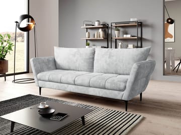 Ancienne 3-sits Soffa - ljusgrå - Möbler - Soffa - 2 sits soffa