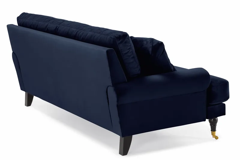 Andrew 2-sits Sammetssoffa - Blå - Möbler - Soffa - Sammetssoffa