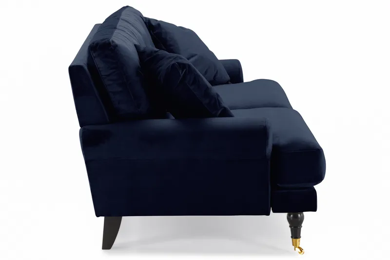 Andrew 2-sits Sammetssoffa - Blå - Möbler - Soffa - Sammetssoffa