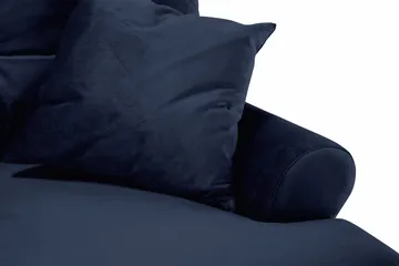 Andrew 2-sits Sammetssoffa - Blå - Möbler - Soffa - Sammetssoffa