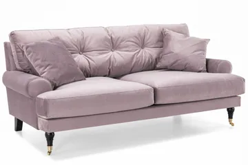 Andrew 2-sits Sammetssoffa - Lila - Möbler - Soffa - Sammetssoffa