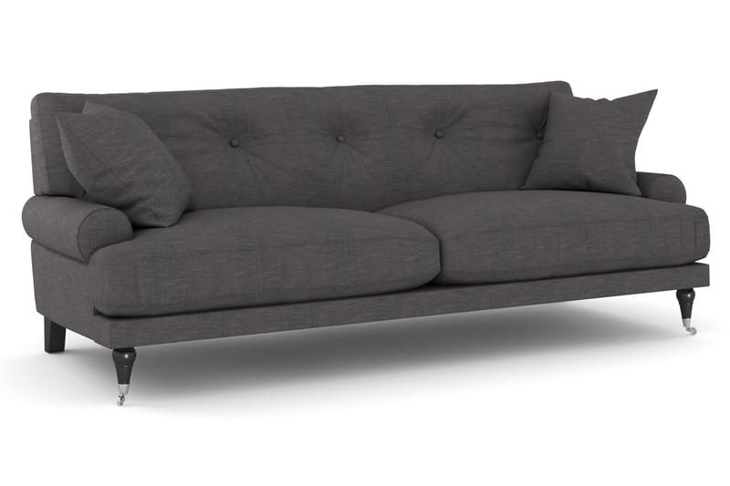 Andrew 2-sits Tygsoffa - Mörkgrå - Möbler - Soffa - 2 sits soffa