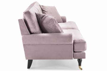 Andrew 3-sits Sammetssoffa - Lila - Möbler - Soffa - Sammetssoffa