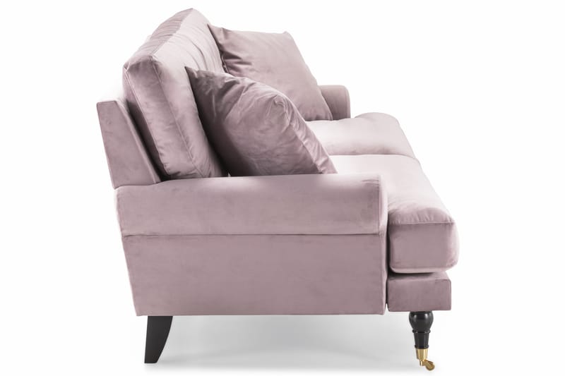 Andrew 3-sits Sammetssoffa - Lila - Möbler - Soffa - Sammetssoffa