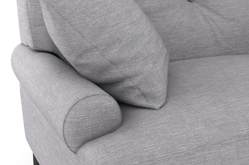 Andrew 3-sits Tygsoffa - Grå - Möbler - Soffa - 3 sits soffa