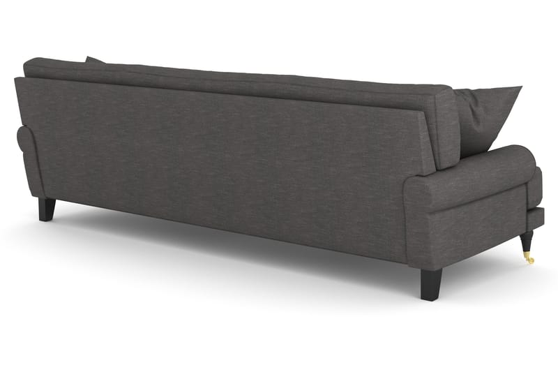 Andrew 3-sits Tygsoffa - Mörkgrå - Möbler - Soffa - 3 sits soffa