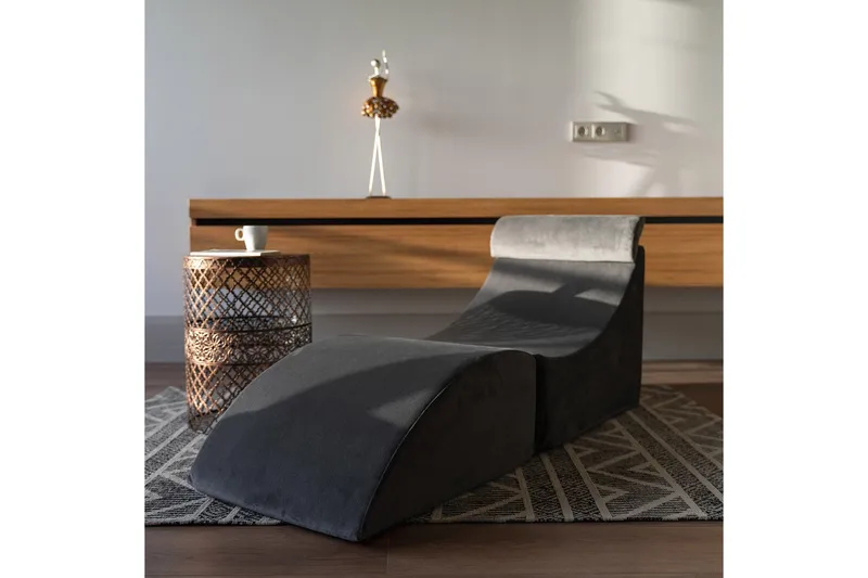 Antigua Dagbädd med Rygg 50 cm - Antracit - Möbler - Soffa - Dagbäddar