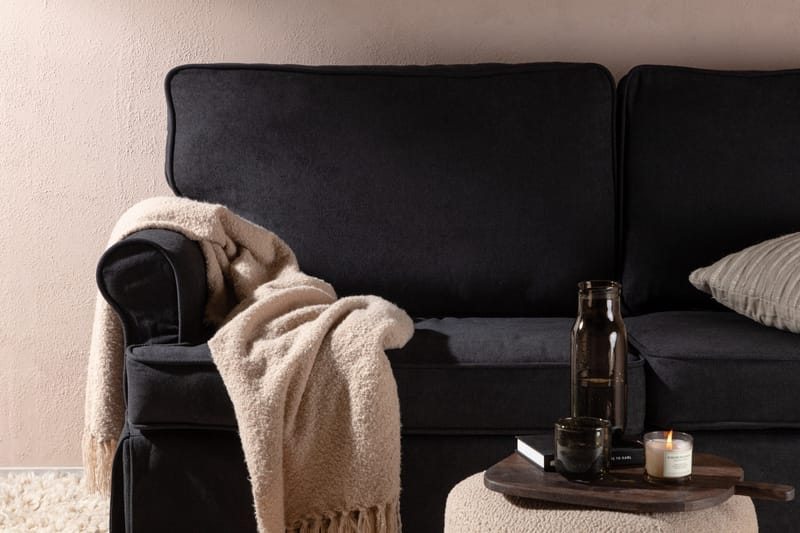 Anton 2-sits Soffa - Svart - Möbler - Soffa - 2 sits soffa