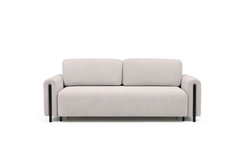 Arcadova 3-sits Soffa 244 cm med Förvaring i Bouclé, Beige