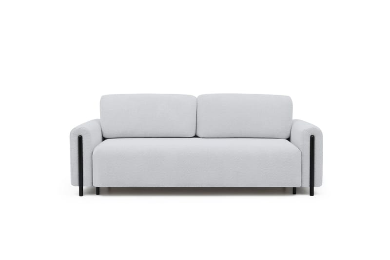 Arcadova 3-sits Soffa 244 cm med Förvaring i Bouclé, Grå