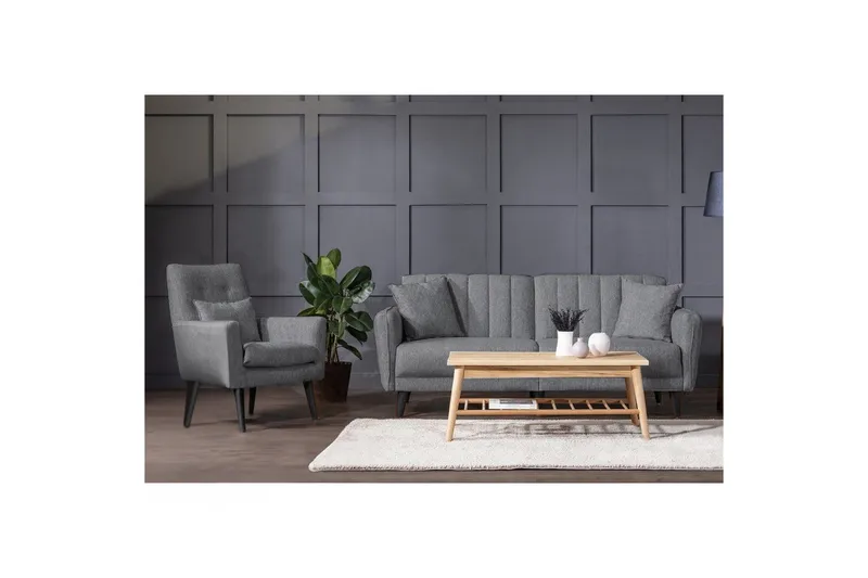 Arianda Soffgrupp - Mörkgrå - Möbler - Soffa - Soffgrupp