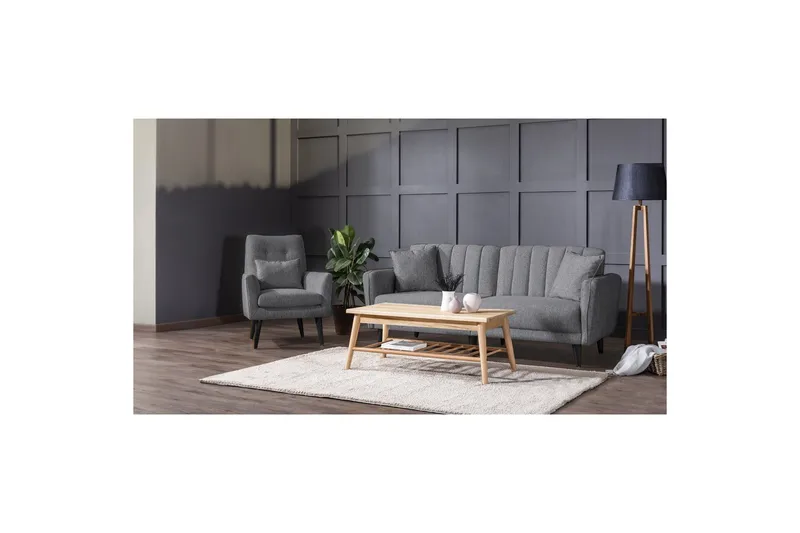 Arianda Soffgrupp - Mörkgrå - Möbler - Soffa - Soffgrupp