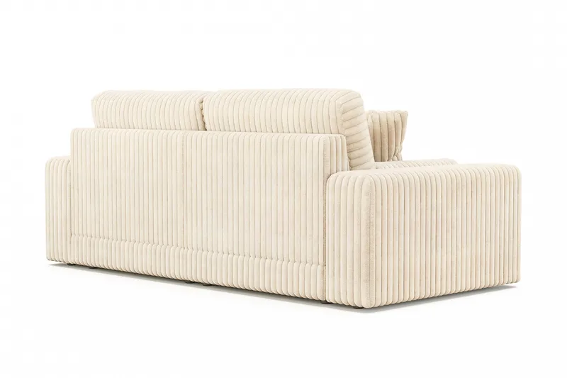Arken Lyx 3-sits Djup Soffa i Manchester - Beige - Möbler - Soffa - 3 sits soffa