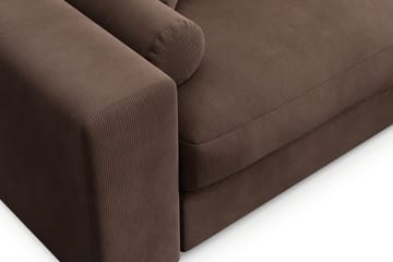 Arken Lyx 3-sits Djup Soffa i Manchester - Brun - Möbler - Soffa - 3 sits soffa