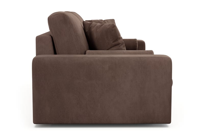 Arken Lyx 3-sits Djup Soffa i Manchester - Brun - Möbler - Soffa - 3 sits soffa