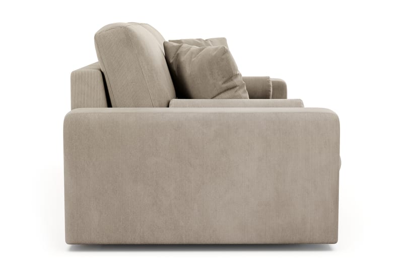 Arken Lyx 3-sits Djup Soffa i Manchester - Greige - Möbler - Soffa - 3 sits soffa