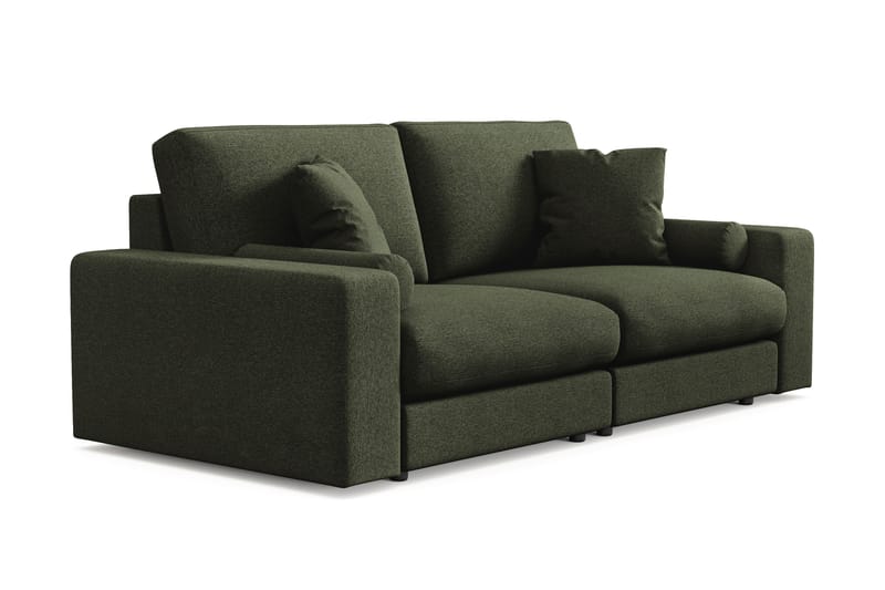 Arken Lyx 3-sits Djup Soffa i Tyg - Grön - Möbler - Soffa - 3 sits soffa