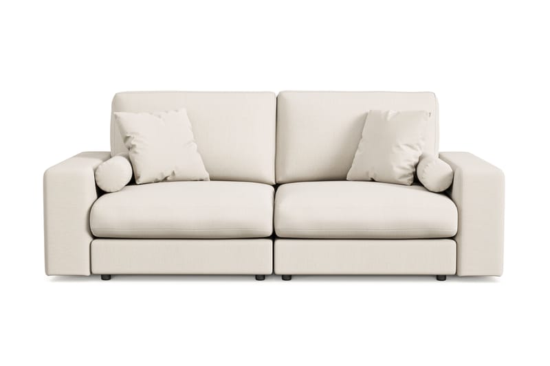 Arken Lyx 3-sits Djup Soffa i Tyg - Ljusbeige - Möbler - Soffa - 3 sits soffa