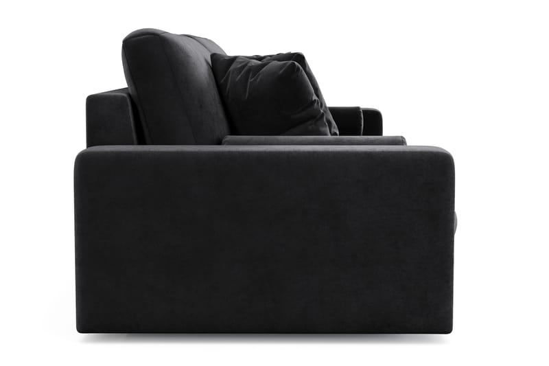 Arken Lyx 4-sits Djup Sammetssoffa - Svart - Möbler - Soffa - Sammetssoffa