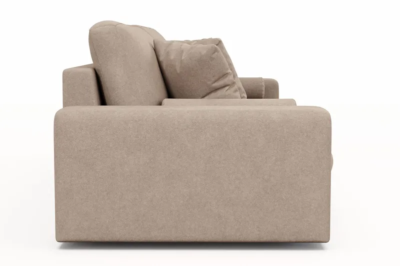 Arken Lyx 4-sits Djup Soffa i Tyg - Beige - Möbler - Soffa - 4 sits soffa