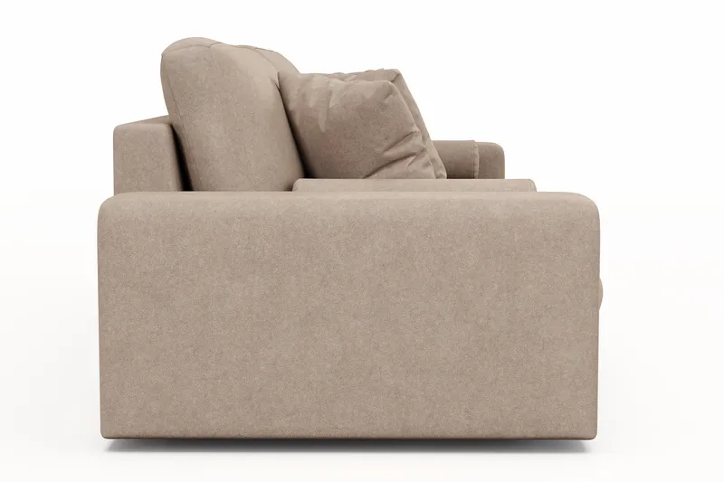 Arken Lyx 4-sits Djup Soffa i Tyg - Beige - Möbler - Soffa - 4 sits soffa