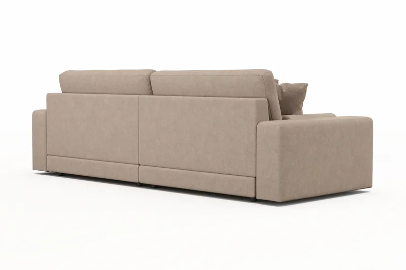 Arken Lyx 4-sits Djup Soffa i Tyg - Beige - Möbler - Soffa - 4 sits soffa