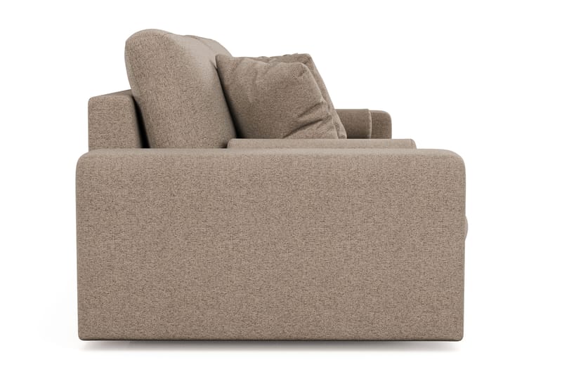 Arken Lyx 4-sits Djup Soffa i Tyg - Brun - Möbler - Soffa - 4 sits soffa