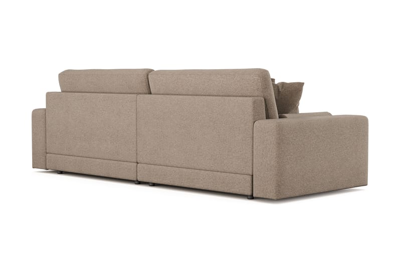 Arken Lyx 4-sits Djup Soffa i Tyg - Brun - Möbler - Soffa - 4 sits soffa