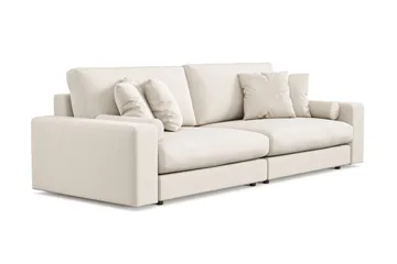 Arken Lyx 4-sits Djup Soffa i Tyg - Ljusbeige - Möbler - Soffa - 4 sits soffa