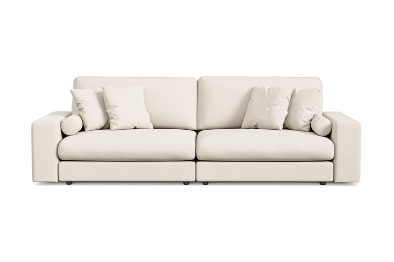 Arken Lyx 4-sits Djup Soffa i Tyg - Ljusbeige - Möbler - Soffa - 4 sits soffa