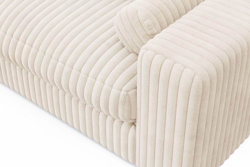 Arken Lyx 6-sits Vändbar L-formad Djup Divansoffa i Manchester - Beige - Möbler - Soffa - Divansoffor & schäslongsoffa