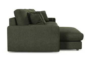 Arken Lyx 6-sits Vändbar L-formad Djup Divansoffa i Tyg - Grön - Möbler - Soffa - Divansoffor & sch äslongsoffa
