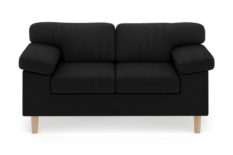 Askerod 2-sits Soffa - Svart - Möbler - Soffa - 2 sits soffa