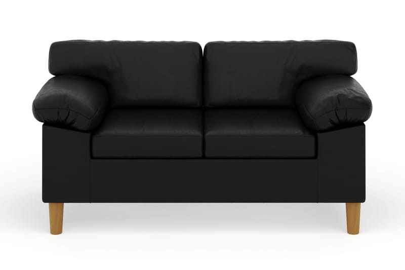 Askerod 2-sits Soffa - Svart - Möbler - Soffa - 2 sits soffa
