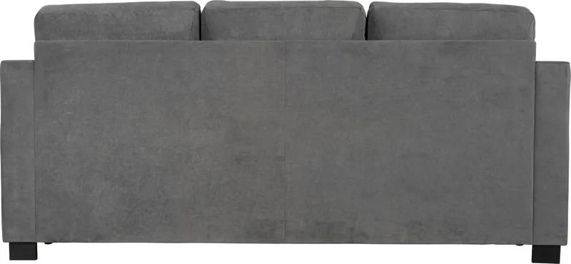 Atlas soffa 3-sits med hög rygg - Grå Chenille (Milton New 15) - Möbler - Soffa - 2 sits soffa
