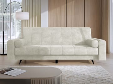Aurvin 3-sits Bäddsoffa - beige - Möbler - Soffa - Bäddsoffa