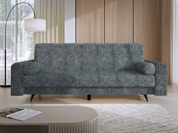 Aurvin 3-sits Bäddsoffa - grå - Möbler - Soffa - Bäddsoffa