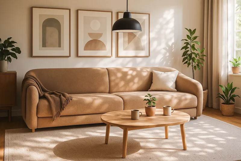 Axelfors 4-sits Soffa - Brun - Möbler - Soffa - 4 sits soffa