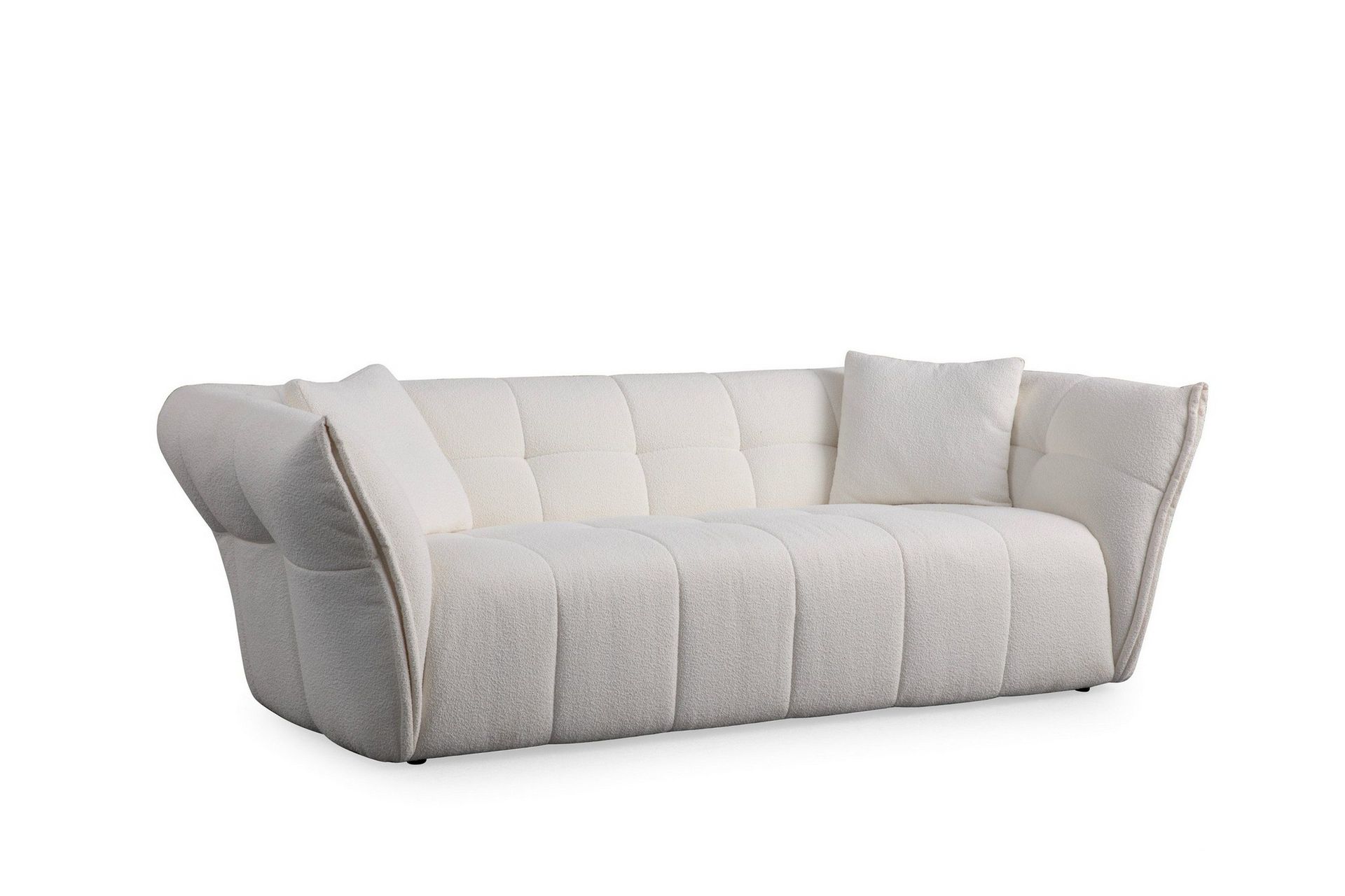 Azzo 3-sits Soffa Vit - Möbler - Trademax